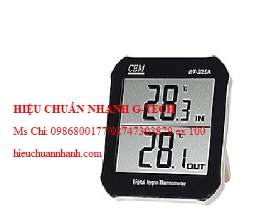 Hiệu chuẩn máy đo nhiệt độ để bàn CEM DT-325F (-50°C~70°C, ±1.0F). Hiệu chuẩn nhanh G-tech