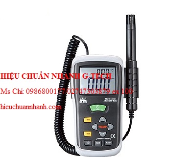 Hiệu chuẩn  máy đo Nhiệt độ & Độ ẩm CEM DT-635 (100%RH, -20~1000ºC type K). Hiệu chuẩn nhanh G-tech Hiệu chuẩn  máy đo Nhiệt độ & Độ ẩm CEM DT-635 (100%RH, -20~1000ºC type K). Hiệu chuẩn nhanh G-tech