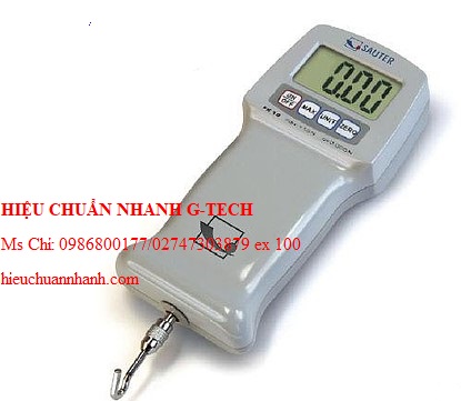 Hiệu chuẩn máy đo lực SAUTER FK100 (100N/0,05N). Hiệu chuẩn nhanh G-tech  Hiệu chuẩn máy đo lực SAUTER FK100 (100N/0,05N). Hiệu chuẩn nhanh G-tech