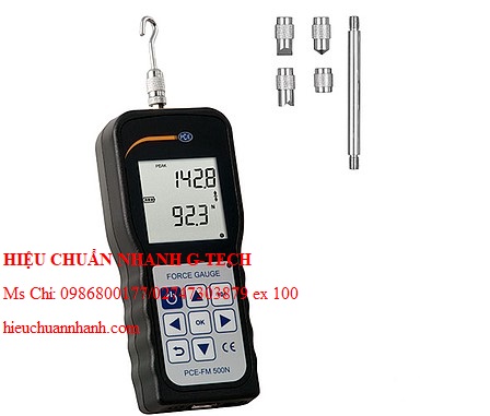 Hiệu chuẩn máy đo lực PCE FM 500N (0~500 N/0~112 lbs). Hiệu chuẩn nhanh G-tech Hiệu chuẩn máy đo lực PCE FM 500N (0~500 N/0~112 lbs). Hiệu chuẩn nhanh G-tech