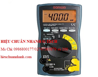 Hiệu chuẩn đồng hồ vạn năng SANWA CD771 (0.5%). Hiệu chuẩn nhanh G-tech
