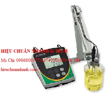 Hiệu chuẩn  máy đo pH để bàn Eutech ECPH7004SA (-2.00 ~ 16.00 pH/ 0.01 pH ). Hiệu chuẩn nhanh G-tech