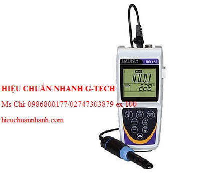Hiệu chuẩn  máy đo Oxy hòa tan Eutech ECDOWP45003. Hiệu chuẩn nhanh G-tech Hiệu chuẩn  máy đo Oxy hòa tan Eutech ECDOWP45003. Hiệu chuẩn nhanh G-tech