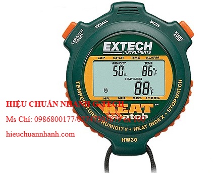 Hiệu chuẩn đồng hồ bấm giờ/giây EXTECH HW30. Hiệu chuẩn nhanh G-tech Hiệu chuẩn đồng hồ bấm giờ/giây EXTECH HW30. Hiệu chuẩn nhanh G-tech