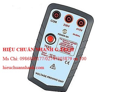 Hiệu chuẩn  bộ thử điện áp AC SEW HLV-3. Hiệu chuẩn nhanh G-tech