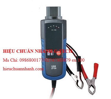 Hiệu chuẩn máy kiểm tra ngắn dòng CEM CF-09 (10A~30A). Hiệu chuẩn nhanh G-tech