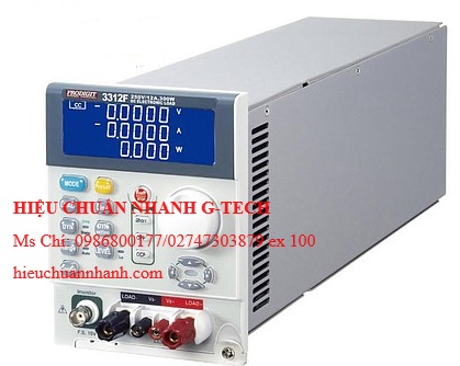 Hiệu chuẩn tải điện tử DC PRODIGIT 3312F (300W, 12A, 250V). Hiệu chuẩn nhanh G-tech