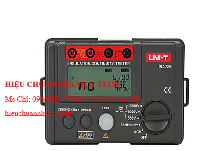 Hiệu chuẩn máy đo điện trở cách điện UNI-T UT502A (2500V,20GΩ). Hiệu chuẩn nhanh G-tech  Hiệu chuẩn máy đo điện trở cách điện UNI-T UT502A (2500V,20GΩ). Hiệu chuẩn nhanh G-tech
