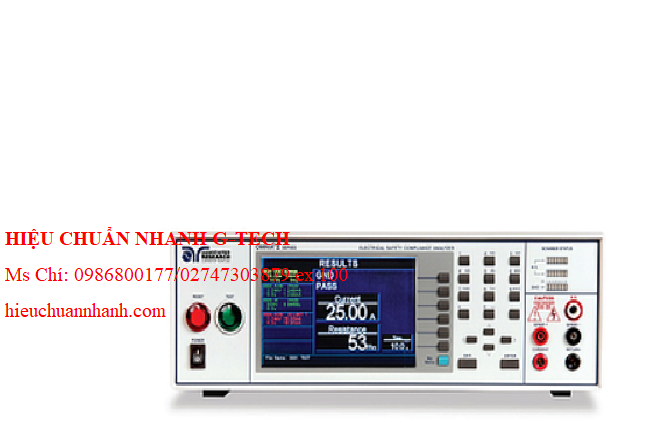 Hiệu chuẩn máy kiểm tra an toàn điện áp Associated Research 8206 (AC/DC 5kV, đo dòng rò). Hiệu chuẩn nhanh G-tech Hiệu chuẩn máy kiểm tra an toàn điện áp Associated Research 8206 (AC/DC 5kV, đo dòng rò). Hiệu chuẩn nhanh G-tech