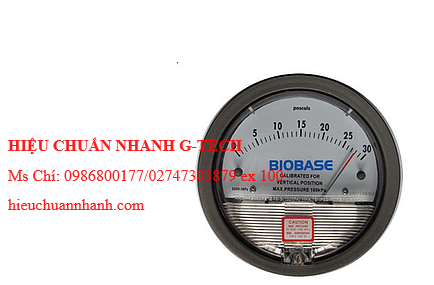 Hiệu chuẩn áp kế vi sai BIOBASE BK-2000. Hiệu chuẩn nhanh G-tech Hiệu chuẩn áp kế vi sai BIOBASE BK-2000. Hiệu chuẩn nhanh G-tech
