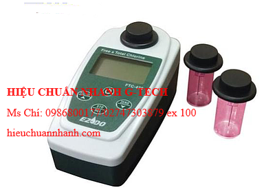 Hiệu chuẩn máy đo Clo tự do và Clo tổng cầm tay EZDO FTC-420 (0〜5.00 ppm). Hiệu chuẩn nhanh G-tech Hiệu chuẩn máy đo Clo tự do và Clo tổng cầm tay EZDO FTC-420 (0〜5.00 ppm). Hiệu chuẩn nhanh G-tech