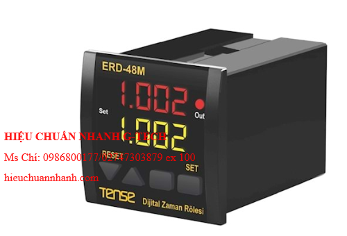 Hiệu chuẩn Rơ-le thời gian TENSE ERD-48M. Hiệu chuẩn nhanh G-tech  Hiệu chuẩn Rơ-le thời gian TENSE ERD-48M. Hiệu chuẩn nhanh G-tech
