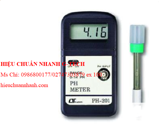 Hiệu chuẩn máy đo pH bỏ túi LUTRON PH-201 (0 ~ 14pH). Hiệu chuẩn nhanh,uy tín chất lượng tại Bắc Ninh Hiệu chuẩn máy đo pH bỏ túi LUTRON PH-201 (0 ~ 14pH). Hiệu chuẩn nhanh,uy tín chất lượng tại Bắc Ninh