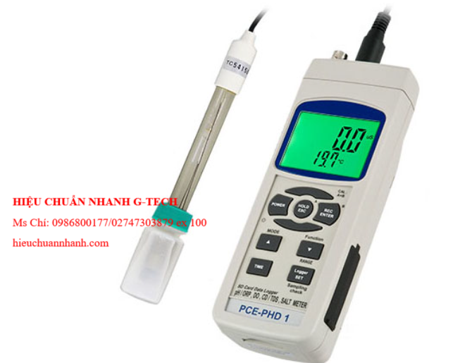 Hiệu chuẩn máy đo độ pH đa chức năng PCE PHD 1-PH (0~14,0 pH; 0~60 ºC). Hiệu chuẩn nhanh ,uy tín chất lượng tại Quảng Nam Hiệu chuẩn máy đo độ pH đa chức năng PCE PHD 1-PH (0~14,0 pH; 0~60 ºC). Hiệu chuẩn nhanh ,uy tín chất lượng tại Quảng Nam
