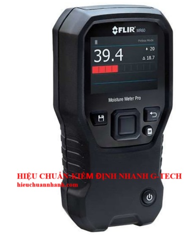 Hiệu chuẩn Máy đo độ ẩm gỗ và vật liệu xây dựng FLIR MR60. Hiệu chuẩn nhanh G-TECH tại TÂY NINH