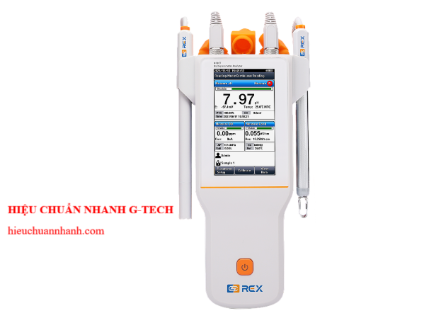 Hiệu chuẩn máy đo chất lượng nước đa chỉ tiêu cầm tay REX M310T (-2.00 ~ 20.00 pH, -2000.0 ~ 2000.0 mV). Hiệu chuẩn nhanh,uy tín chất lượng tại Bình Dương