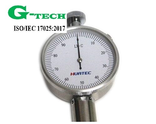 Hiệu chuẩn thiết bị đo độ cứng cao su. Durometer Shore A, A, C, D, DO, O, AO. Dịch vụ hiệu chuẩn nhanh 