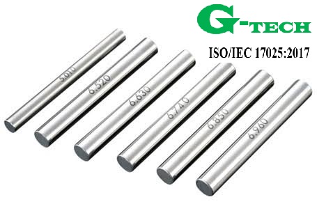 Hiệu chuẩn Đũa tròn trục chuẩn (Pin gauge). Dịch vụ hiệu chuẩn nhanh G-Tech