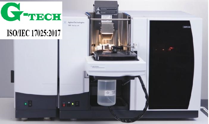 Hiệu chuẩn Máy Quang Phổ Hấp Thụ Nguyên Tử (Atomic Absorption Spectrophotometer).