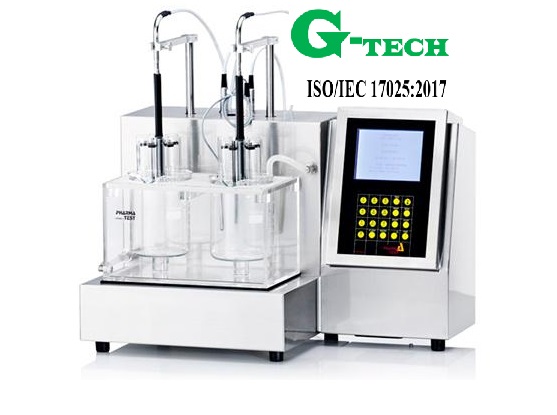 Hiệu chuẩn Máy thử độ hòa tan (Dissolution Tester). Dịch vụ hiệu chuẩn nhanh G-Tech.