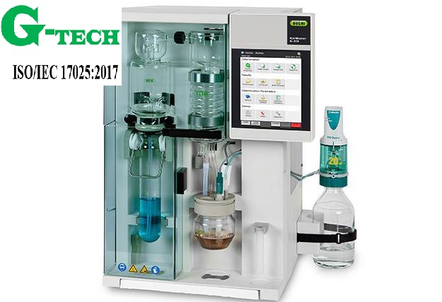 Hiệu chuẩn Máy chưng cất đạm (Nitrogen and protein determination system). Dịch vụ hiệu chuẩn nhanh Gtech.