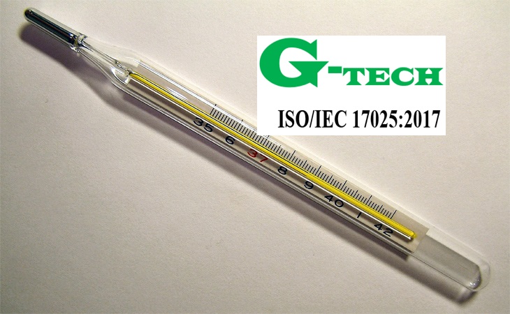 Hiệu chuẩn Nhiệt kế thủy tinh chất lỏng (Glass Thermometer). Dịch vụ hiệu chuẩn nhanh G-Tech.