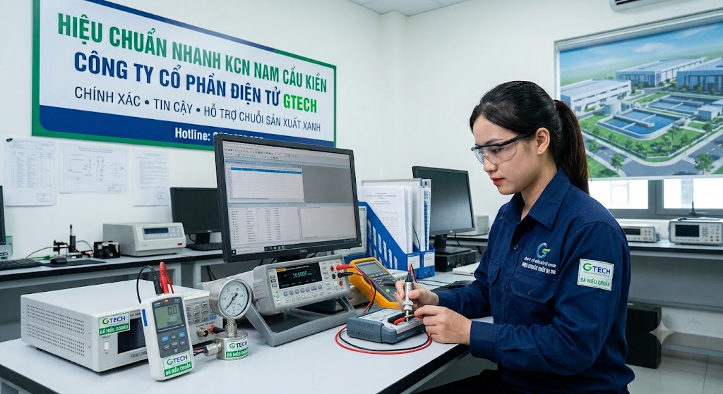 Hiệu chuẩn nhanh KCN Nam Cầu Kiền | Dịch vụ Chính xác từ GTECH