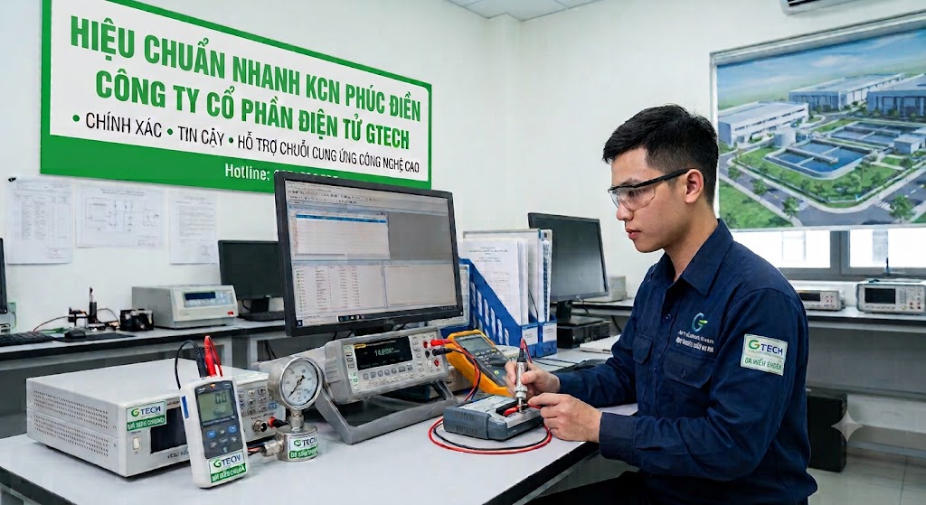 Hiệu Chuẩn Nhanh KCN Phúc Điền