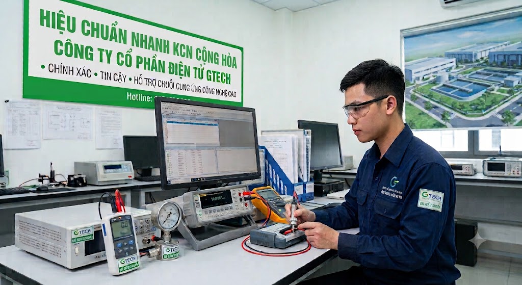 Hiệu chuẩn nhanh KCN Cộng Hòa