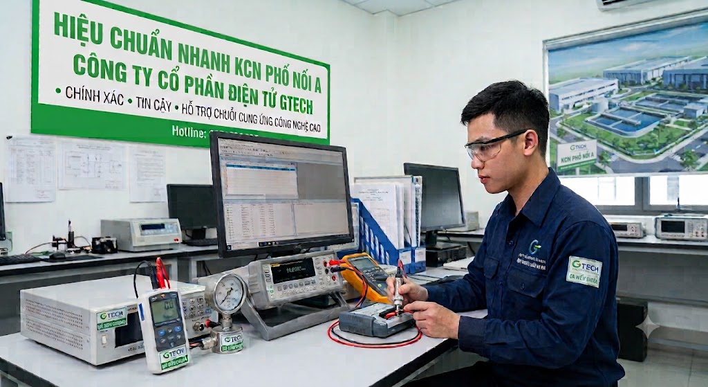 Hiệu Chuẩn Nhanh KCN Phố Nối A.