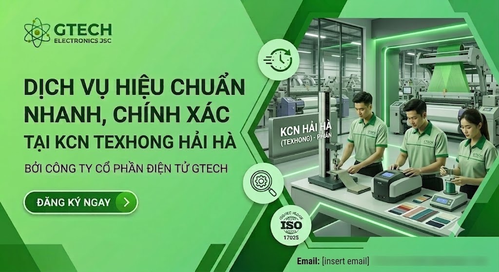 Hiệu chuẩn nhanh KCN Hải Hà (Texhong)