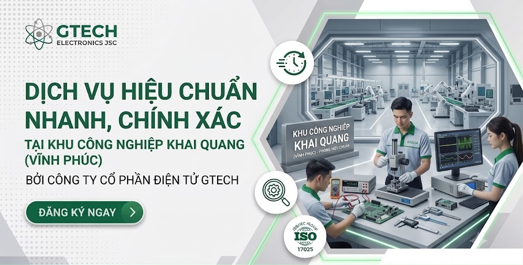 Hiệu Chuẩn Nhanh KCN Khai Quang- Vĩnh Phúc.