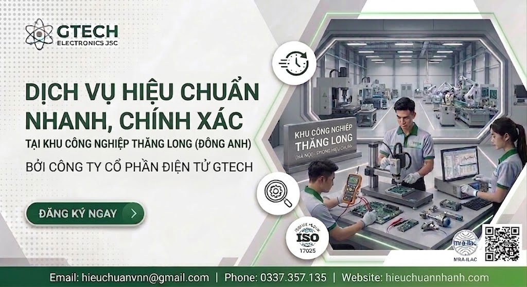 Hiệu Chuẩn Nhanh KCN Thăng Long (Đông Anh)