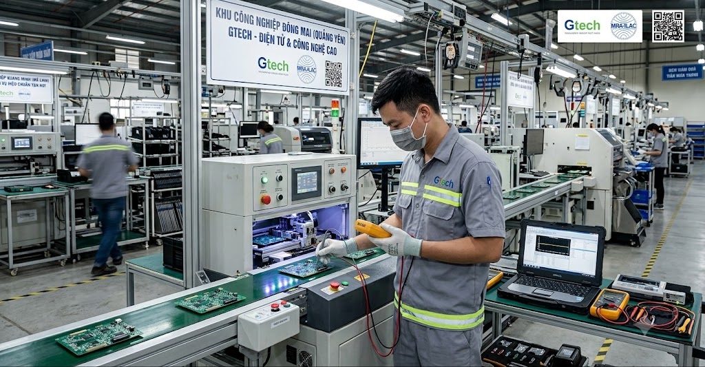 Hiệu Chuẩn Nhanh KCN Đông Mai