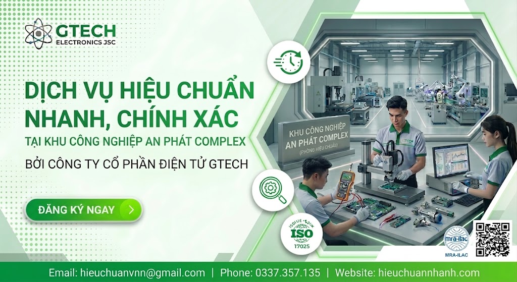 Hiệu Chuẩn Nhanh KCN An Phát Complex.