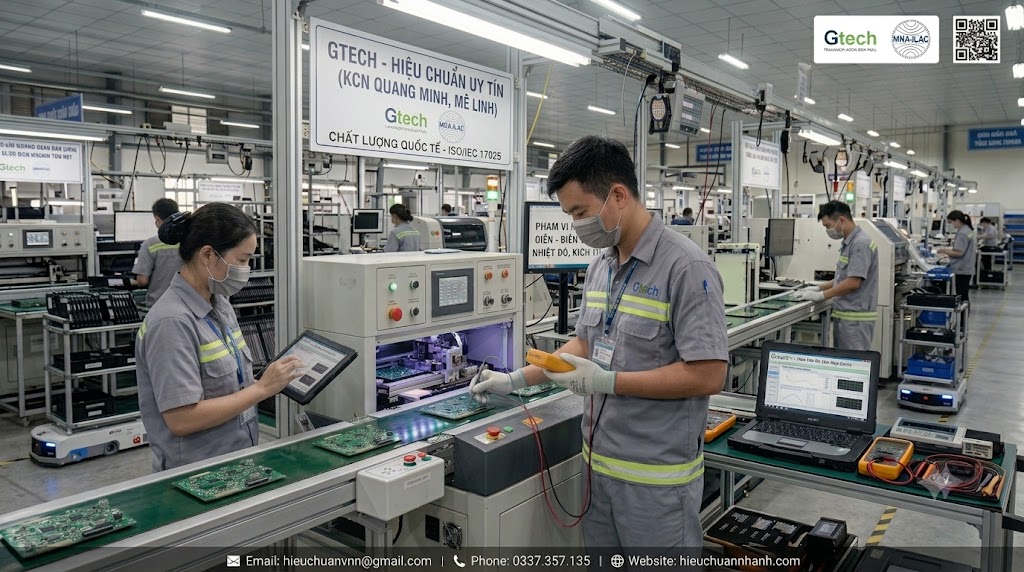 Hiệu Chuẩn Uy Tín KCN Quang Minh (Mê Linh) 