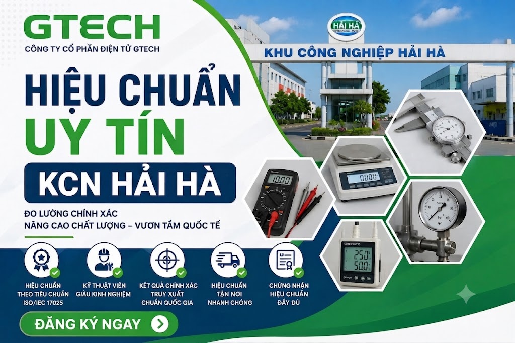 Hiệu Chuẩn Uy Tín KCN Hải Hà (Texhong) 