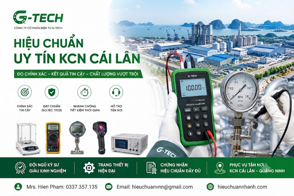 Hiệu Chuẩn Uy Tín KCN Cái Lân.