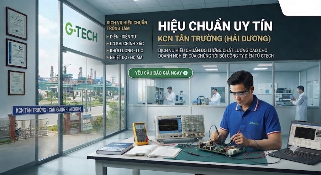 Hiệu Chuẩn Uy tín KCN Tân Trường - Hải Dương.
