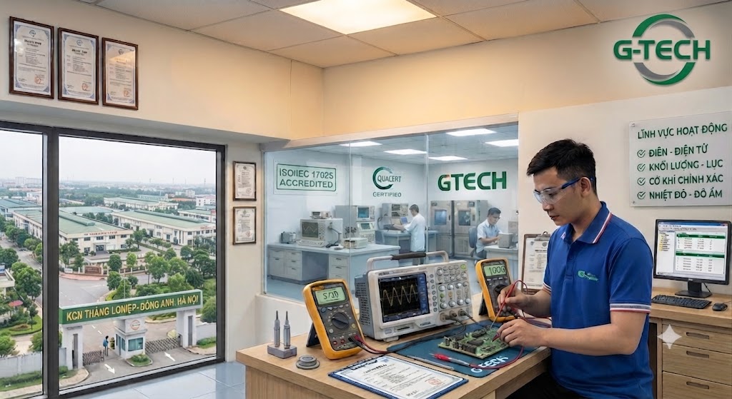 Hiệu Chuẩn Uy Tín KCN Thăng Long (Đông Anh).