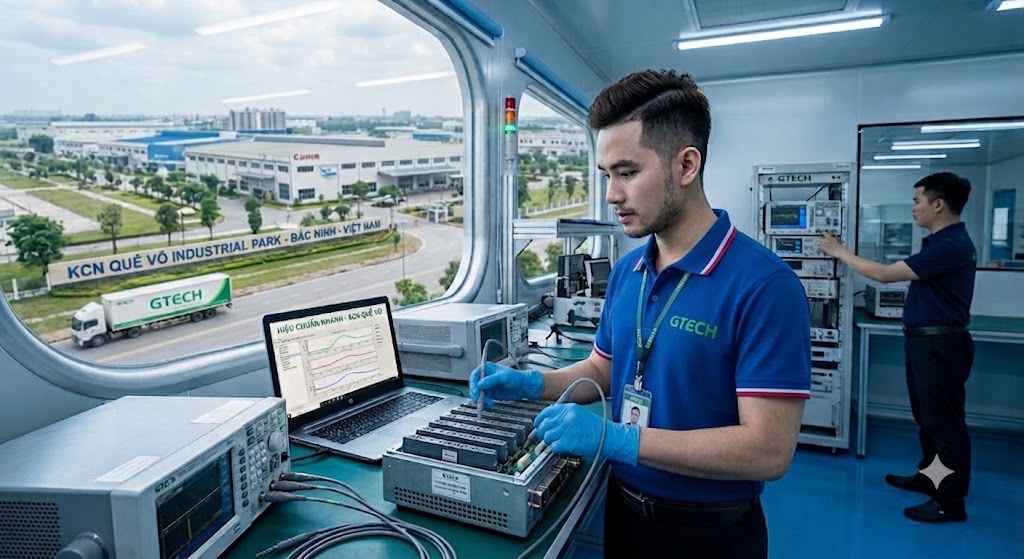 Hiệu Chuẩn Nhanh KCN Quế Võ -Bắc Ninh