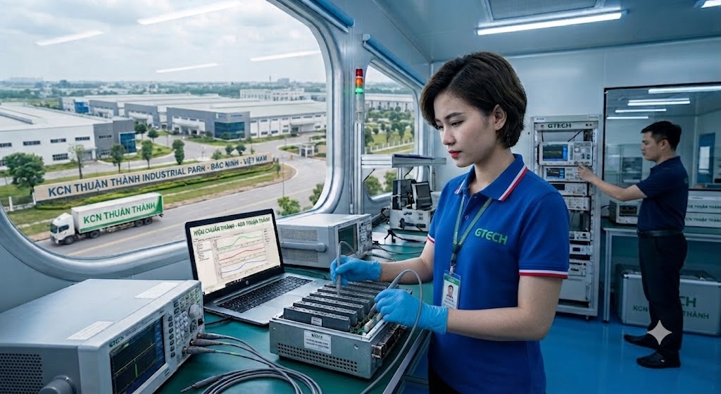 Hiệu Chuẩn Nhanh KCN Thuận Thành.