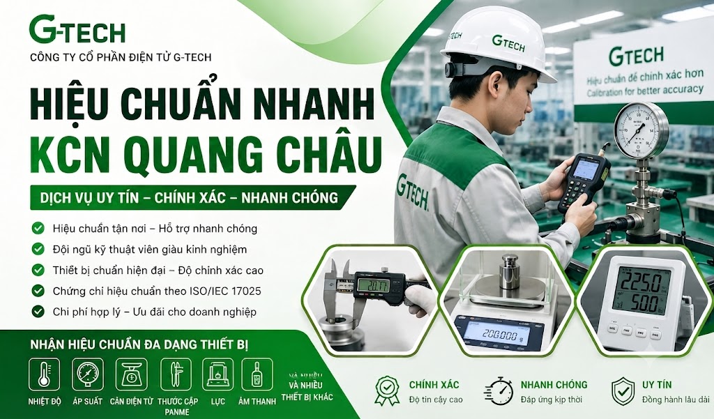 Hiệu Chuẩn Nhanh KCN Quang Châu - Bắc Giang