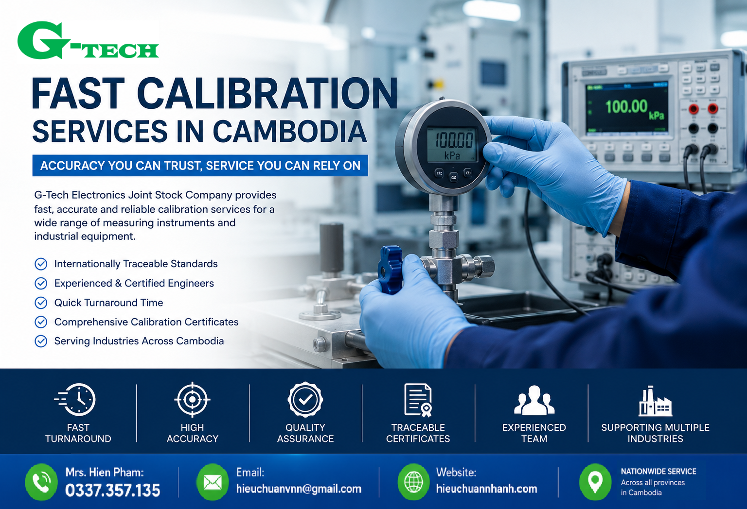 Fast Calibration Services in Cambodia