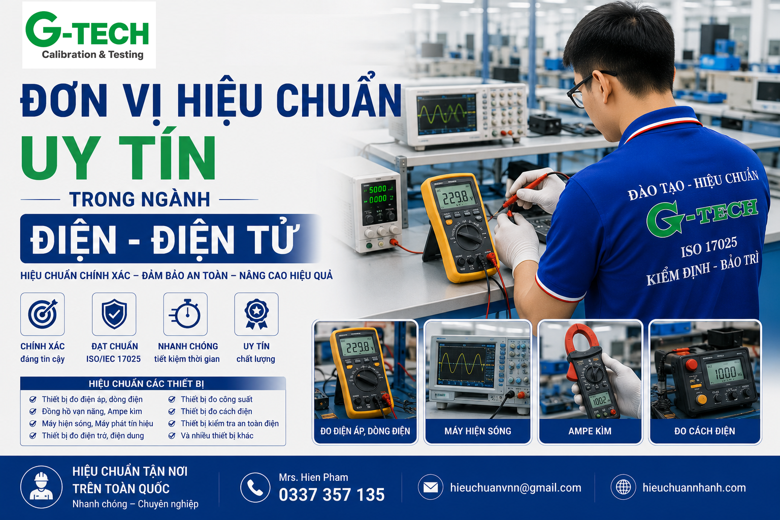 Hiệu Chuẩn Uy Tín Trong Ngành Điện - Điện Tử Tại Tuyên Quang.