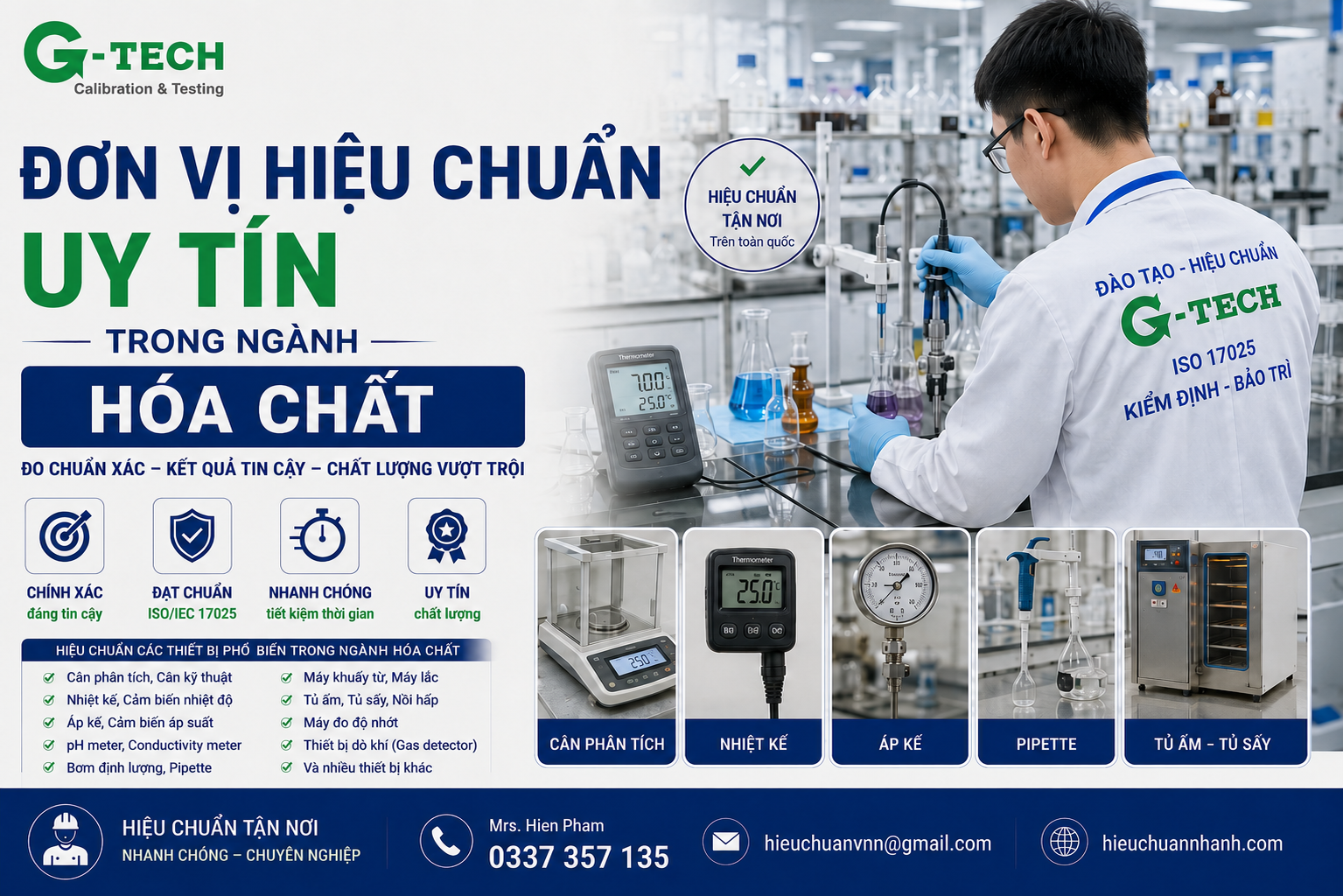 Hiệu Chuẩn Uy Tín Trong Ngành Hóa Chất Tại Tuyên Quang.