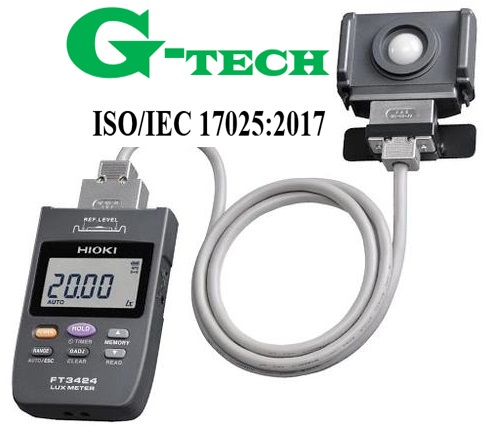 Hiệu chuẩn Máy đo cường độ ánh sáng HIOKI FT3424.