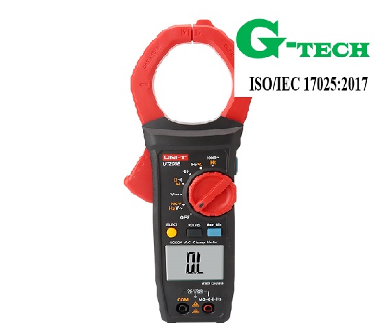 Hiệu chuẩn Ampe kìm AC UNI-T UT205B (1000A).