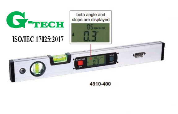 Thước thủy điện tử INSIZE 4910-400.