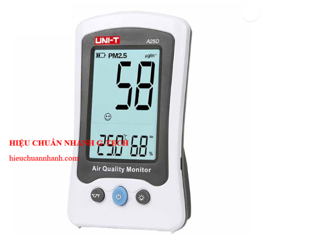 Hiệu chuẩn máy đo nồng độ bụi PM2.5 UNI-T A25D. Hiệu chuẩn G-tech, dịch vụ uy tín tại Bình Dương